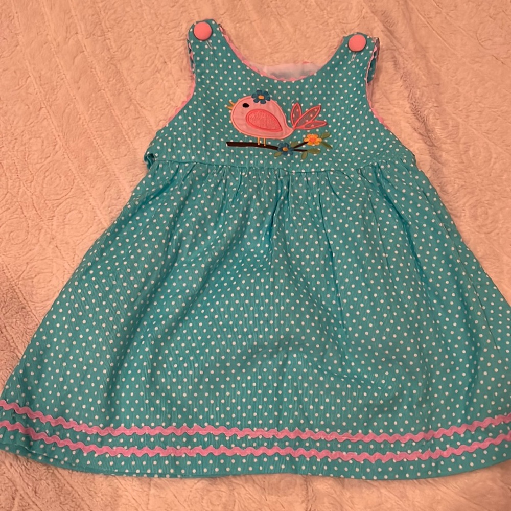 Corduroy dress with ric rac accents Lil Cactus 12-24 month